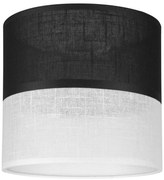 Резервен абажур ANDREA E27 пр. 16 см черно/бяло