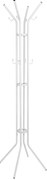 Бяла метална стойка за връхни дрехи ø 40x170 cm Jessy – Spinder Design