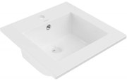 Mexen Atena мивка вградена в плот 41 x 41 см, бяла - 25014100