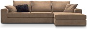 Ъгъл диван Mission-Customizable-230φ 145β cm.-Sand