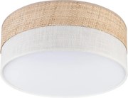 LED таванно осветително тяло SIRJA BOHO LED/20W/230V Ø 35 см бежово/кремаво