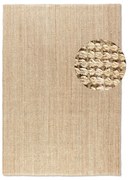 Килим от юта в естествен цвят 120x170 cm Bouclé - Hanse Home