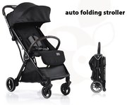 Cangaroo  -  Детска лятна количка Easy fold черен