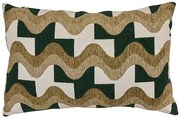 Декоративна възглавница atmosphera Jacquard Chenille, 38x58 cm - Каки