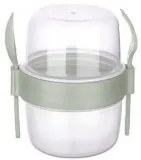 Titiz - Пластмасова кутия за обяд с капак и прибори 800мл различни цветове TZ-AP-9452