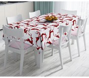 Коледна покривка за маса с памучна смес Тартан, 140 x 180 cm Christmas - Minimalist Cushion Covers