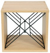 Стелаж за вино от декор от ясен естествен брой бутилки 12 36,5x36x29 cm Macon – Compactor