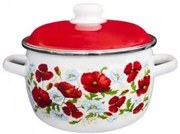 Емайлирана тенджера 4л "Флоренс" ф20см (6RC201M) Р