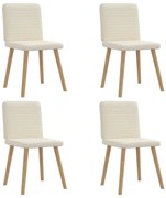 3315255 vidaXL Трапезни столове, 4 бр, лен