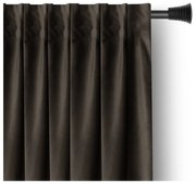 Кафяво затъмняващо перде 140x270 cm – Restilo