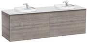 Мебел за два умивалника, с четири чекмеджета A851419402, 160х50.5х52.5см