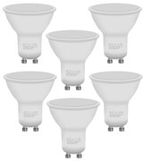 К-кт 6x LED Крушка ECOLINE GU10/6W/230V 4000K - Brilagi