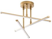 LED осветително тяло за таван в златист цвят 26x51 cm Umut – Opviq lights