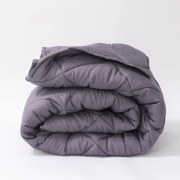 Лятна олекотена завивка за единично легло Елинор Индиго 150/210 см.