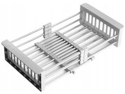 Mexen телескопична кухненска отцедница с регулируема ширина, сива -
