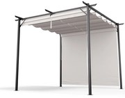 Blumfeldt Pantheon Pergola, пергола, 3 x 3 m, прахово боядисана стомана, устойчива на атмосферни влияния