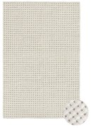 Ръчно изработен вълнен килим подходящ за пране в цвят слонова кост 140x200 cm Unexpected Wool – Lorena Canals