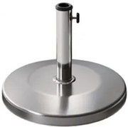 Стойка за чадър кръгла 25кг - Хром никел