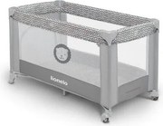 Lionelo - Пътно бебешко креватче STEFI сиво