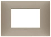 VIMAR 09673.12 Декоративна рамка технополимер, 3M, Гълъбово сив мат, NEVE UP