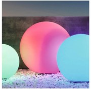 Eglo 55788-LED RGBW Екстериорна лампа MONTEROLO-C 1xE27/9W/230V IP65 Ø 50 см + д.у.