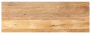 371473 vidaXL Плот за маса, 140x60x2,5 см, правоъгълен, манго масив