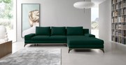 Ъгъл диван Vanila-Green-Left