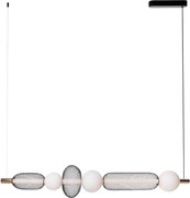 MAXLIGHT P0593 - LED Пендел BORA LED/29W/230V бял/черен