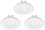 Eglo 94732 - Комплект 3x LED Осветление за окачен таван FUEVA 1 1xLED/2,7W/230V