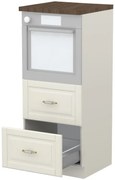 Подов шкаф за фурна Висок Toscana K14-60-2MB-Ivory