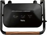 Сандвич тостер - скара Oliver Voltz OV51442K, 1300W, Защита срещу прегряване, Незалепващо покритие, Черен