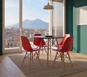 Кухненски стол Fiore KD-червен