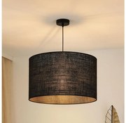 Brilagi - Полилей TUBES ROLLER 1xE27/15W/230V, Ø 50 см, черен