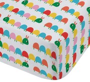 Еластичен детски чаршаф за детско креватче 70x140 cm Curious Caterpillar – Catherine Lansfield