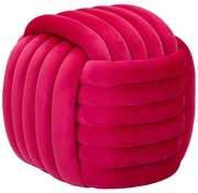 Розова кадифена табуретка Softy – Mauro Ferretti