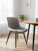 Стол Kyana-Сив (4) парчета