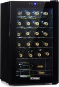 Klarstein Shiraz 24 Uno, охладител за вино, 67 л, 24 бутилки, сензорен, 5 - 18 °C, черен