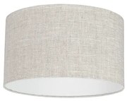 Текстилен абажур светлосив кръгъл 35/35/20