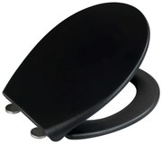 Черна тоалетна седалка Ikaria - Wenko