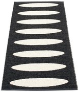 Черна пътека за открито и закрито 70x150 cm Ella Black – Pappelina