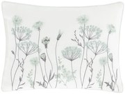 Бяла и зелена възглавница , 30 x 40 cm Meadowsweet Floral - Catherine Lansfield