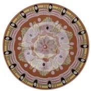 Horecano - Чиния плитка с декор Ø20cm (HC-05189)