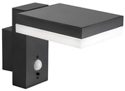 LED външно соларно стенен осветител с сензор LED/5,5W/3,7V 3000K IP54