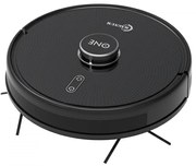 Прахосмукачка робот MAGNUM ONE, 30 W, 2700 Pa, Сухо и мокро почистване, 3-степенна филтрация, Wi-Fi, Гласов контрол, Черен