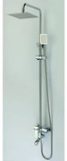 Душ система със смесител, пита, слушалка и шлаух ICT 6327 "АЛИС", Inter Ceramic