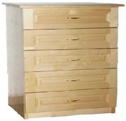 Скрин с пет чекмеджета - 100 см