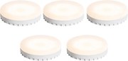 Комплект от 5 димируеми LED крушки GX53 7W 750 lm 3000K