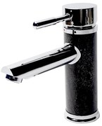 Стоящ смесител за умивалник ICL 1458234BL PIETRA BLU, месинг, хром + син, 18см