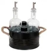 Horecano - Комплектен прибор 5 елемента с черна стойка (HC-931113)