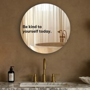 Стикер za огледало S26 – Be kind to yourself today.